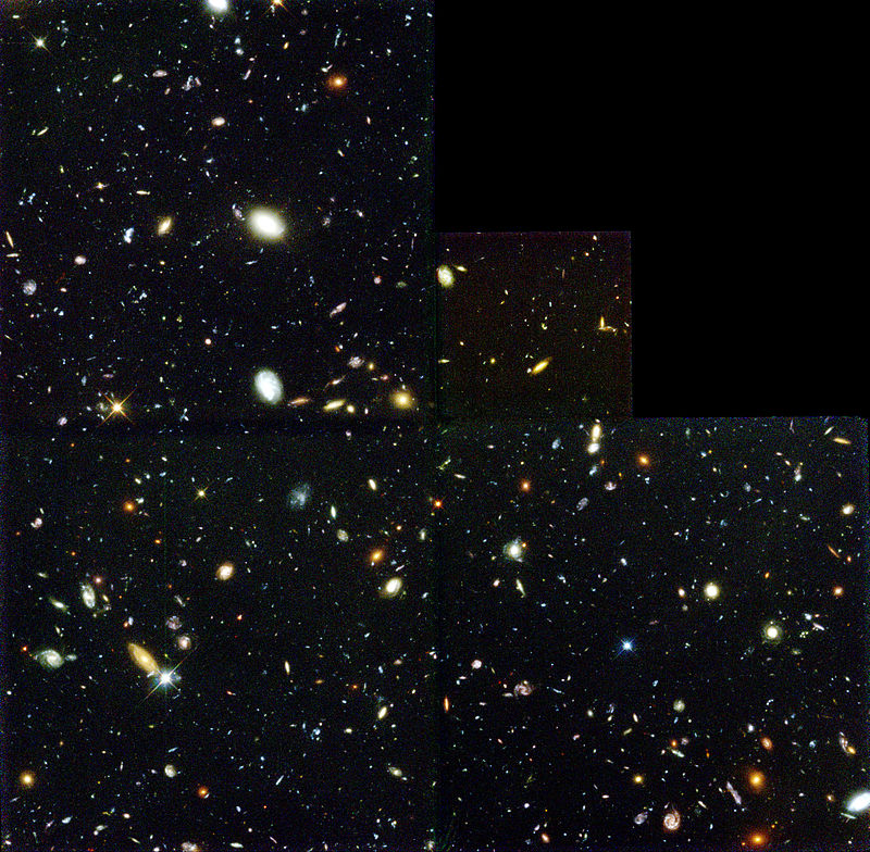 Głębokie Pole Hubble'a / Źródło: NASA
