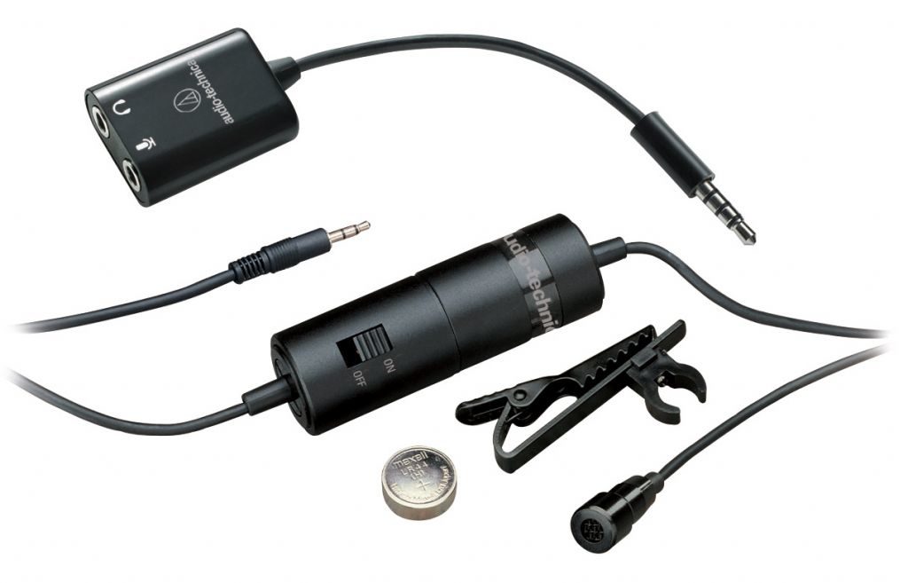 Audio Technica ATR3350 IS mikrofon + adapter do podłączenia słuchawek