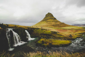Kirkjufell na Islandii