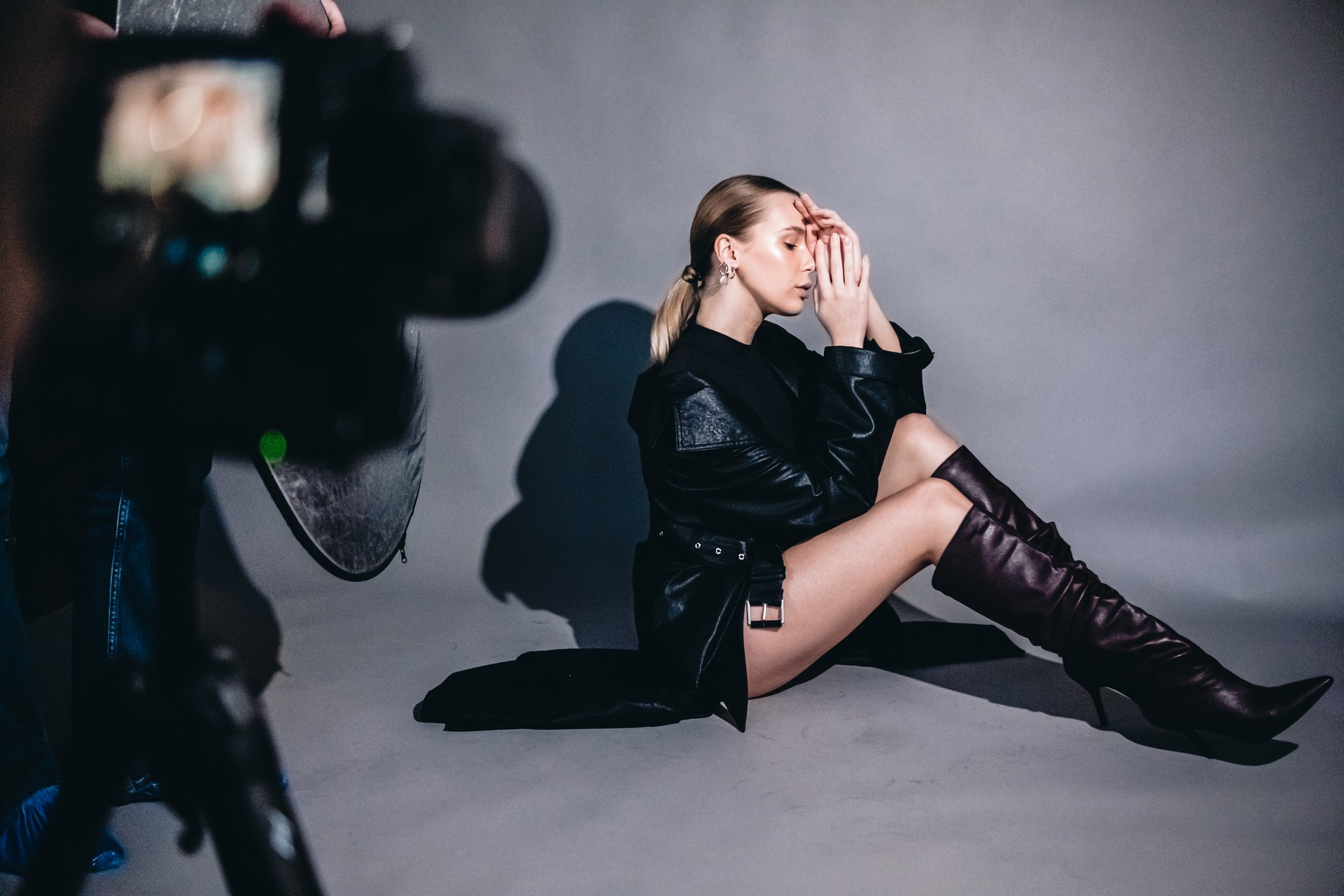 Backstage - Malva Models Dominika Ratajczak Studio Onegog fot. Jarosław Respondek