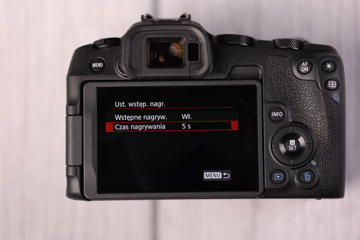 Canon R8 tryby filmowe
